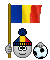 02 Flaggenkunterbunt 001 Smiley – Fussball